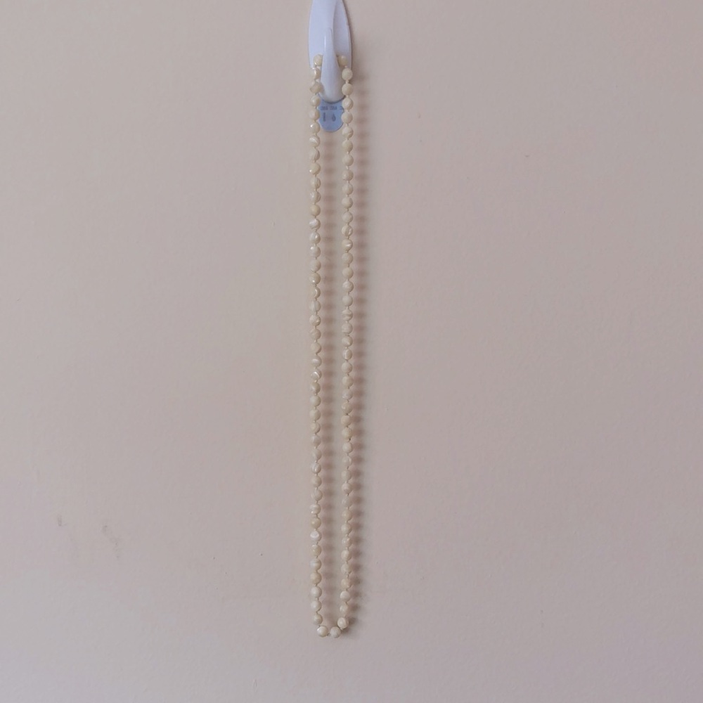 Vintage Cream Color Stone Necklace